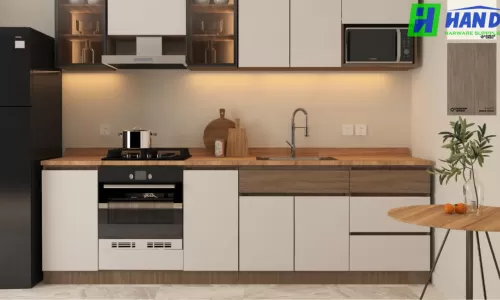 Thiết Kế Tủ Bếp Hiện Đại Cho Chung Cư Diện Tích Nhỏ