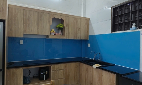 Hoàn Thiện Không Gian Bếp – Từ Thiết Kế Đến Thi Công Nhà chị Thoa