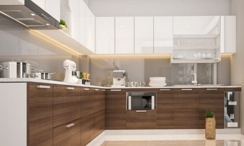 Bí Quyết Bố Trí Tủ Bếp Giúp Không Gian Rộng Hơn