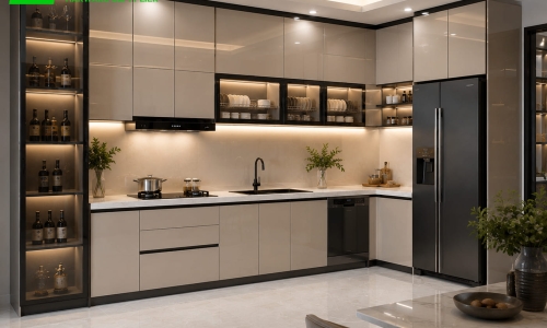 Bố Trí Tủ Bếp Nhựa Như Thế Nào Để Đẹp Và Tiện Nghi Hơn?