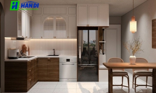 Dự Án Tủ Bếp Tối Ưu Không Gian Cho Nhà Phố