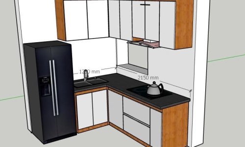 Dự Án Tủ Bếp Acrylic Trắng Hiện Đại