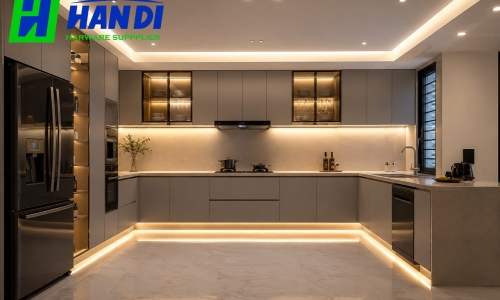 Thiết Kế Ánh Sáng Tủ Bếp: Bí Quyết Làm Cho Không Gian Trở Nên Sống Động