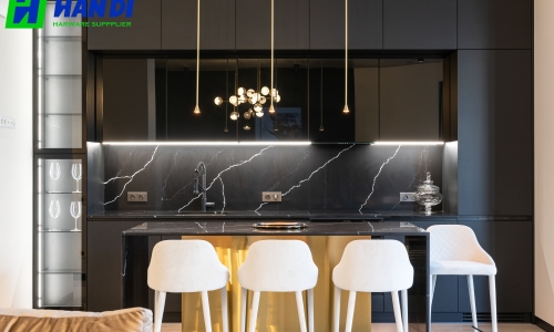 Bí Quyết Thiết Kế Tủ Bếp Hợp Kim Nhôm Cánh Kính Đẹp Và Tiện Nghi