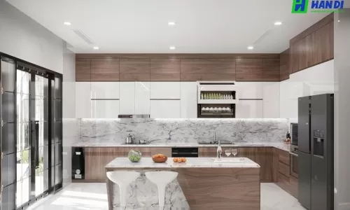 Thi Công Tủ Bếp Hiện Đại Cho Chung Cư & Nhà Phố