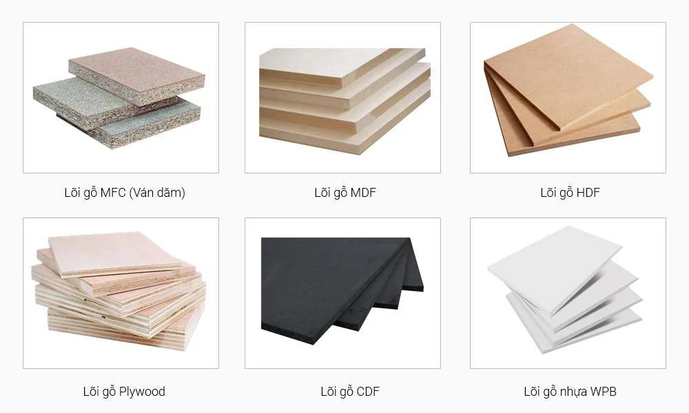 Các loại gỗ An Cường