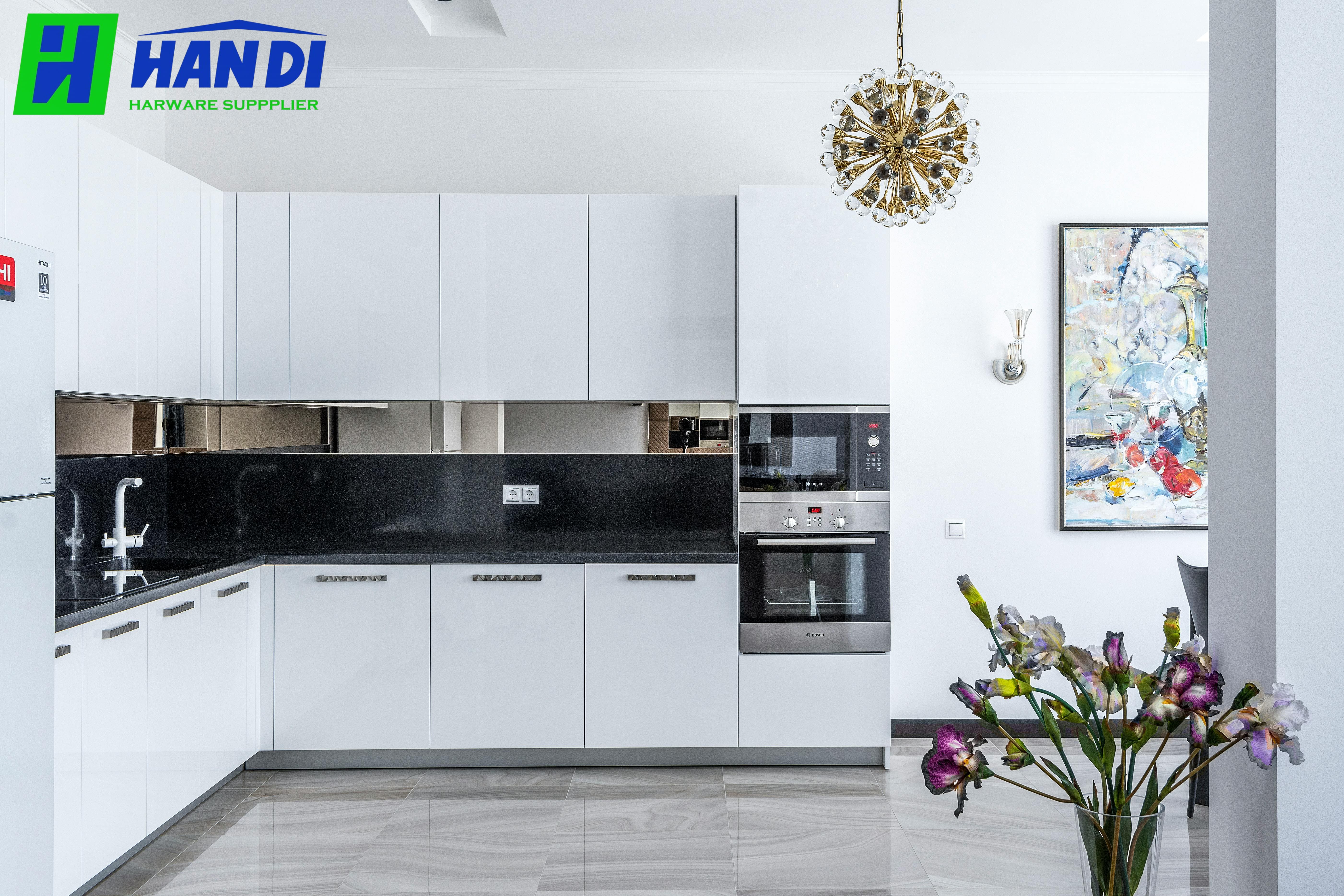 Bố trí bếp dáng chữ L (Phổ biến nhất) - CÔNG TY TNHH CUNG ỨNG NỘI THẤT HÂN DI