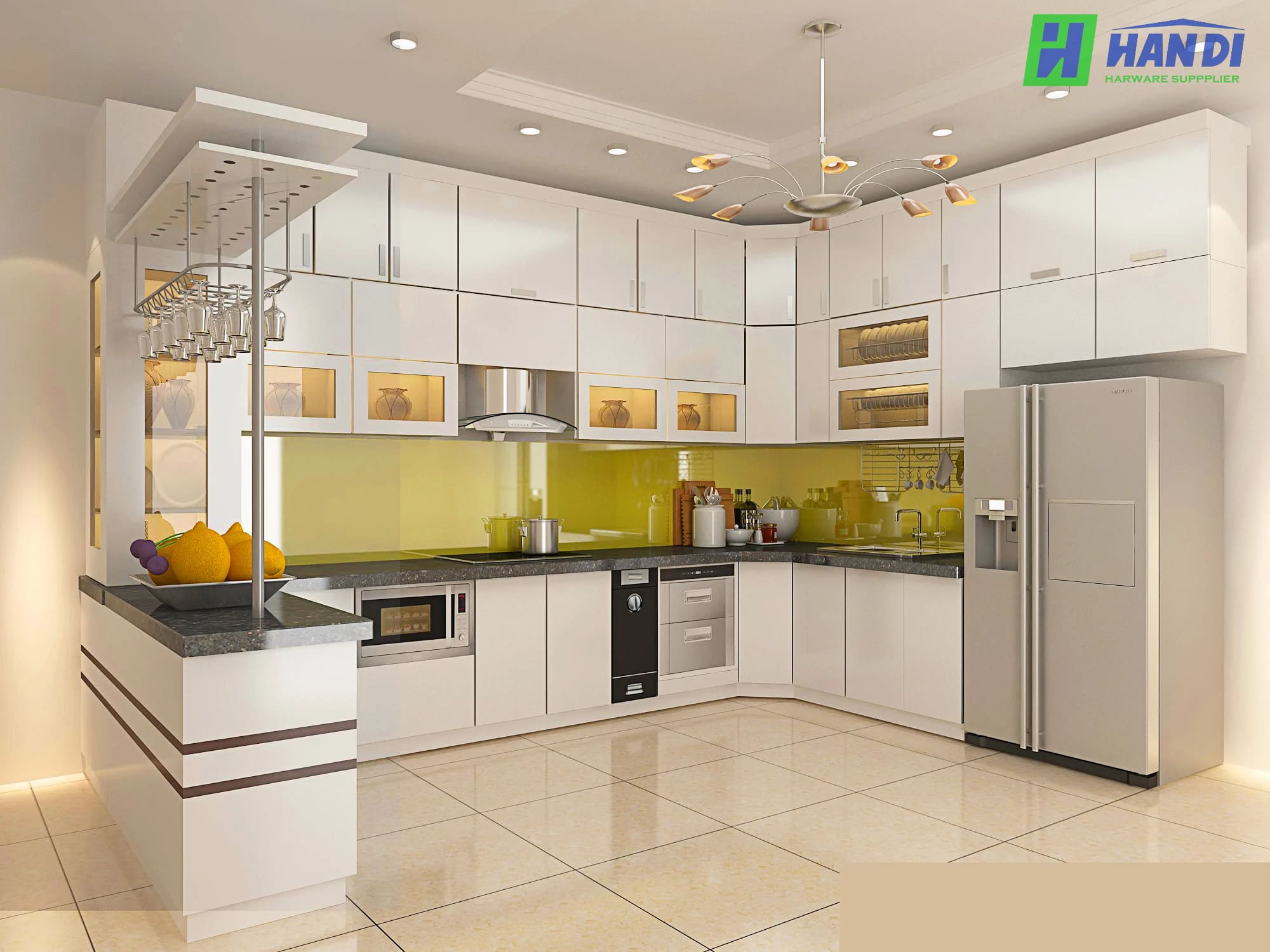 Các thiết bị nội thất bếp hiện đại
