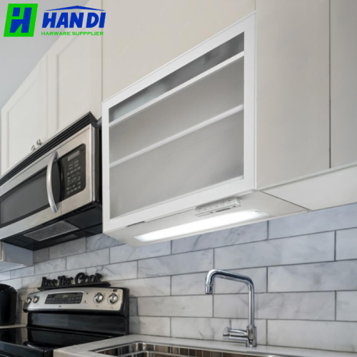 Lắp đặt giá bát nâng hạ HanDi thông minh cho hệ tủ bếp kịch trần