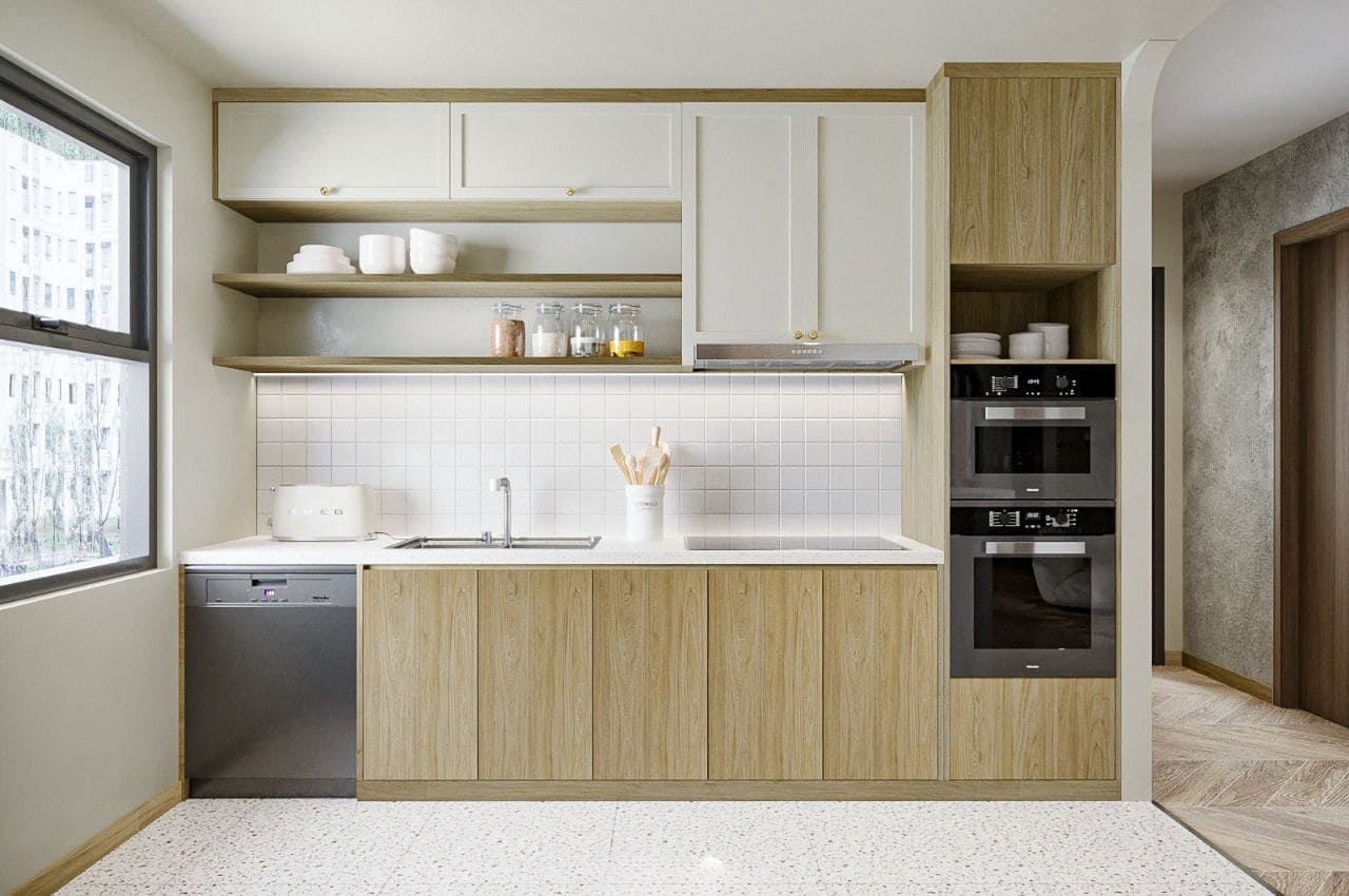 Mẫu nội thất bếp tối giản hiện đại được ưa chuộng hiện nay