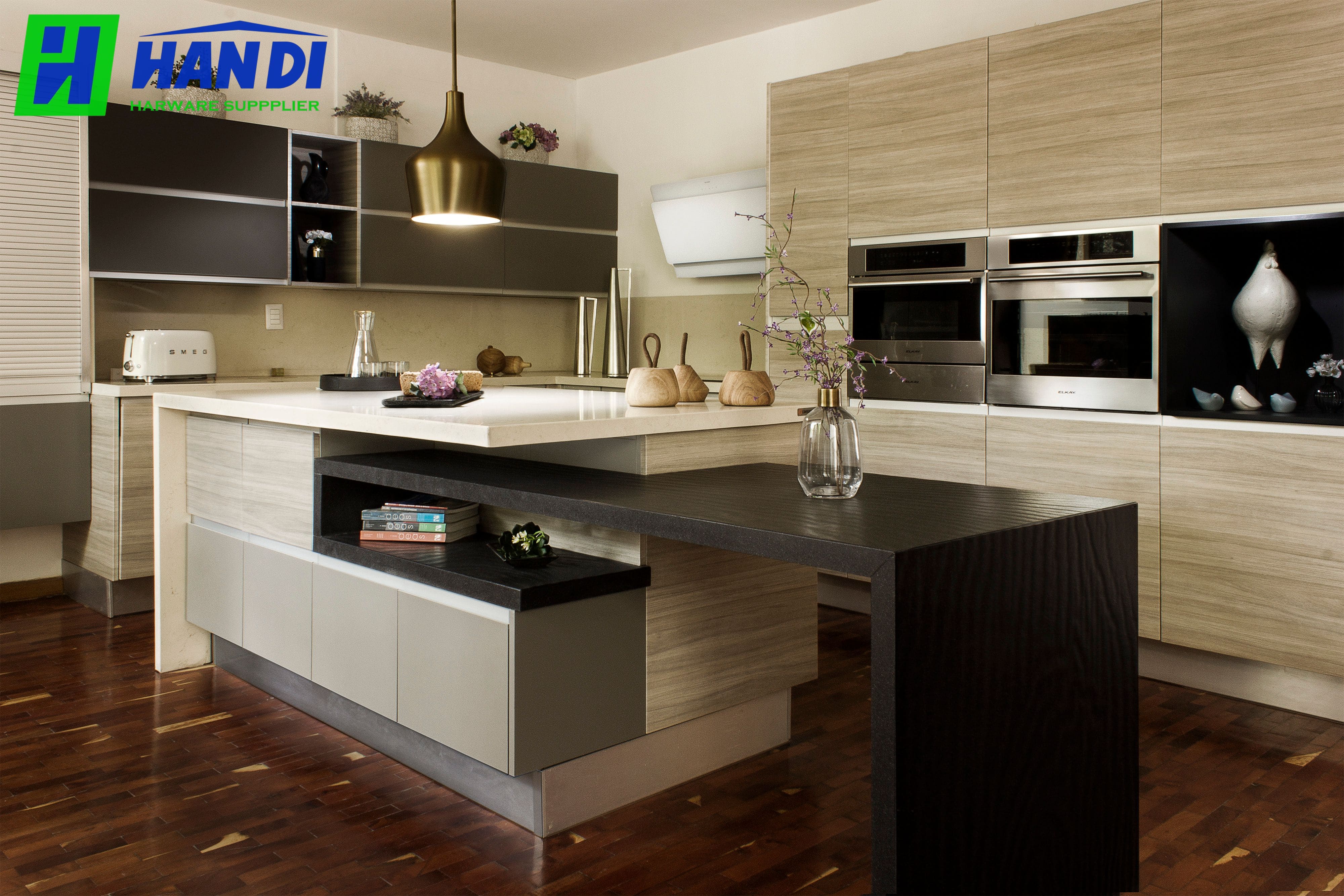 Thiết Kế Tủ Bếp Hiện Đại - CÔNG TY TNHH CUNG ỨNG NỘI THẤT HÂN DI