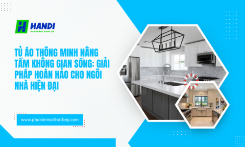 Tủ áo thông minh nâng tầm không gian sống