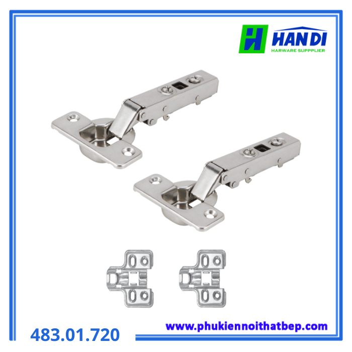 Bản lề DIY inox trùm ngoài HAFELE 483.01.720
