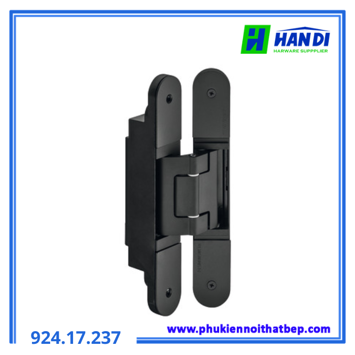 Bản lề âm TE 540 3D, đen HAFELE 924.17.237