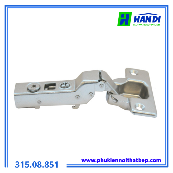 Bản lề giảm chấn gỗ dày trùm nửa HAFELE 315.08.851