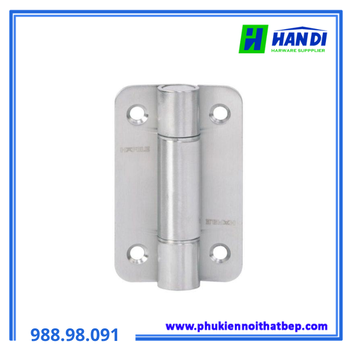 Bản lề không tự đóng cho toilet, inox mờ HAFELE 988.98.091