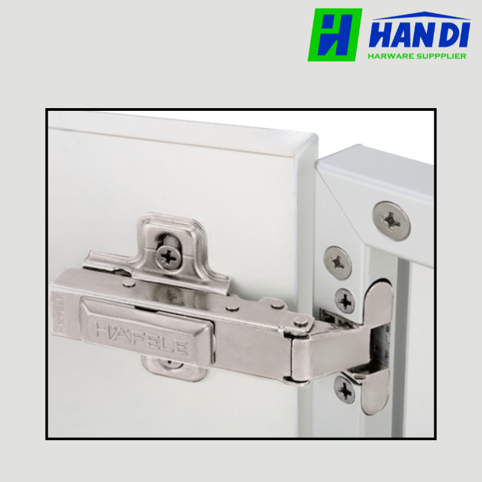 Bản lề khung nhôm đố nhỏ trùm ngoài HAFELE 315.26.700