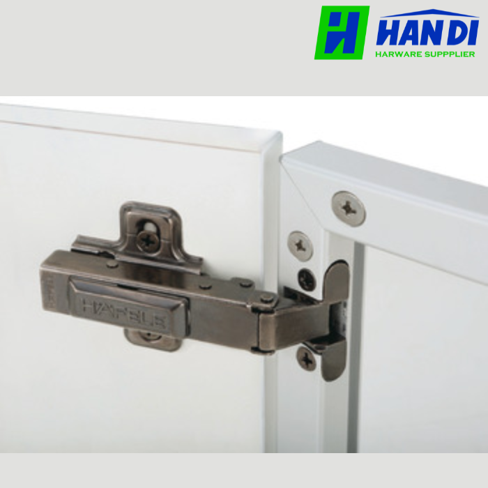 Bản lề khung nhôm lọt lòng đen HAFELE 315.26.712