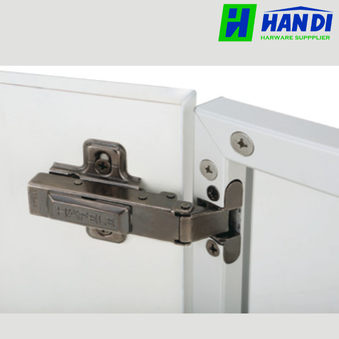 Bản lề khung nhôm trùm ngoài đen HAFELE 315.26.710
