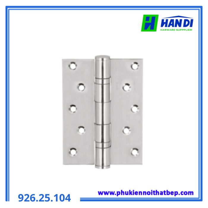 Bản lề lá 2BB 127x89x3mm, SS304 HAFELE 926.25.104