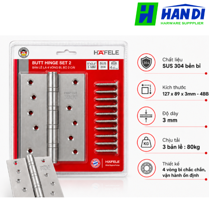 Bản lề lá DIY HAFELE 489.05.025