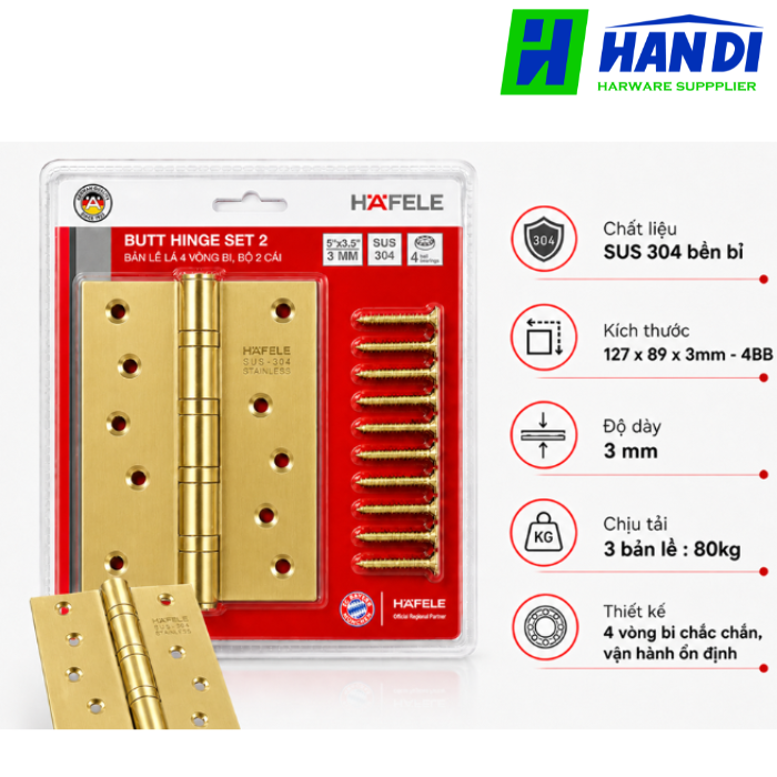  Bản lề lá DIY HAFELE 489.05.026