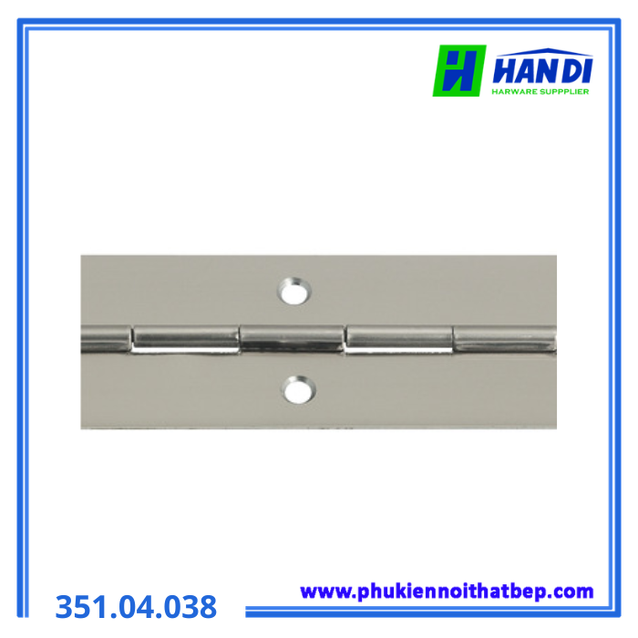 Bản lề piano 32x0.8x3500mm HAFELE 351.04.038