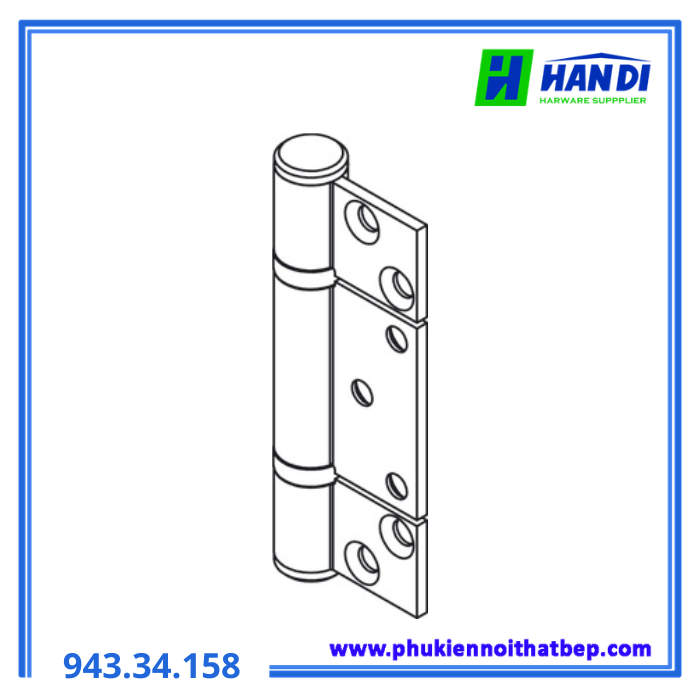 Bản lề thằng tâm mộng rời HAFELE 943.34.158