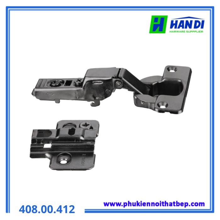 Bản lề trùm ngoài F-Park71 đen HAFELE 408.00.412