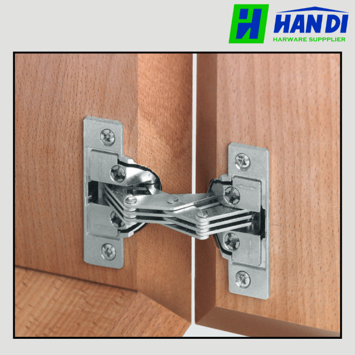 Bản lề tủ Mitred cho góc vát chéo 45º HAFELE 325.00.708