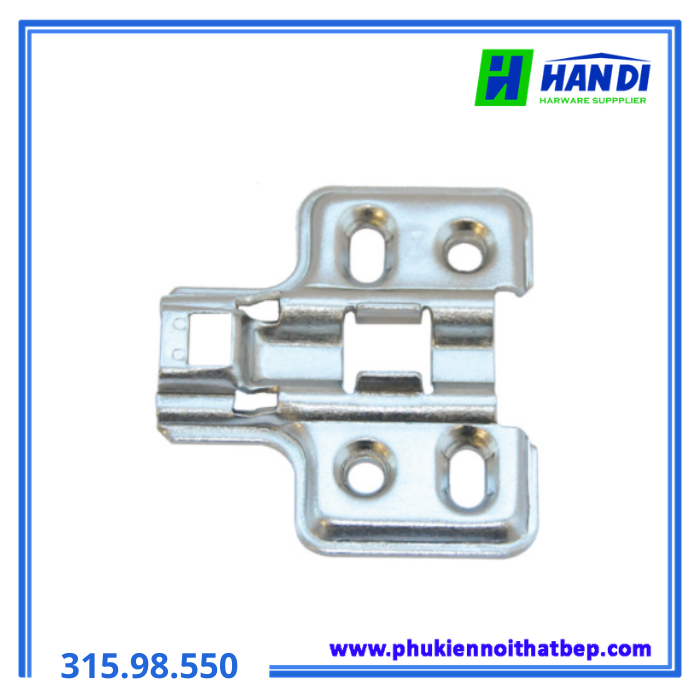 Đế bản lề SM 100 4 lỗ HAFELE 315.98.550