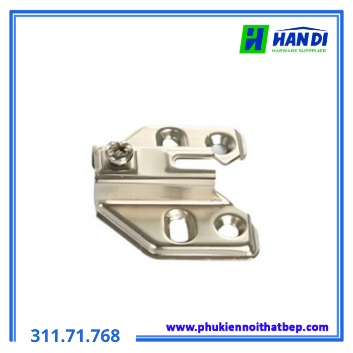 Đế bản lề trượt G1 4 lỗ giảm chấn HAFELE 311.71.768