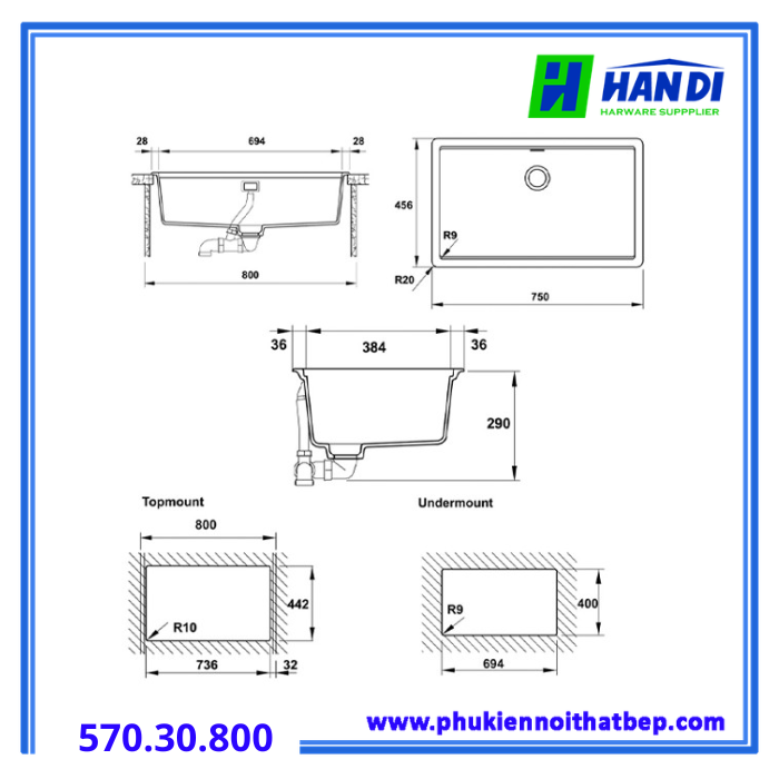 Hafele 570.30.800
