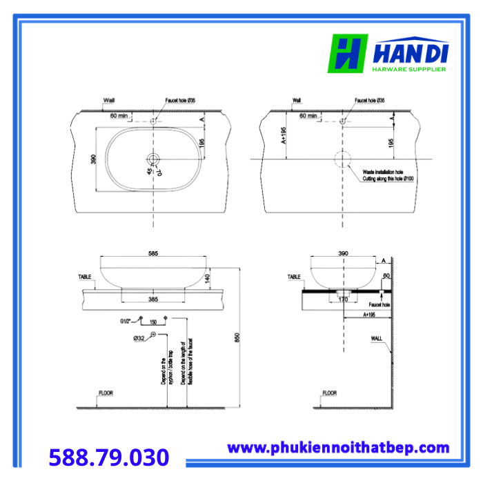 Hafele 588.79.030