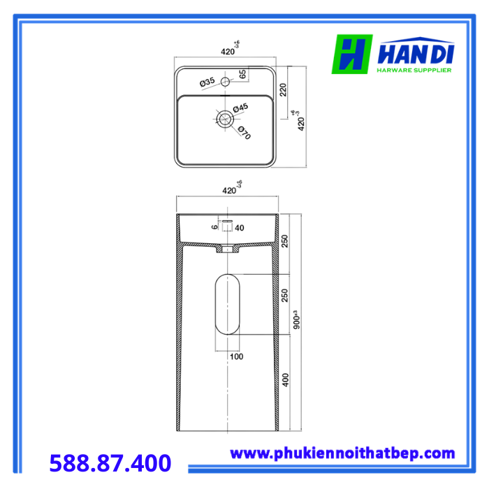 Hafele 588.87.400