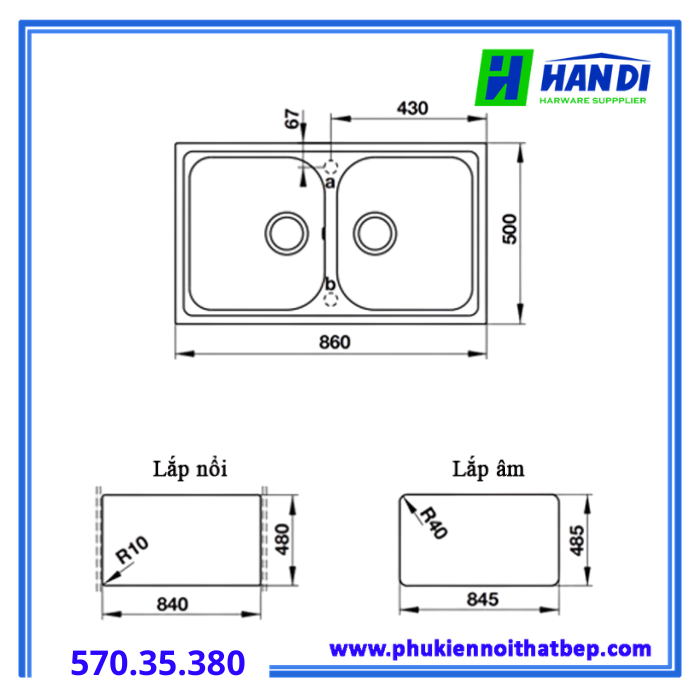 Hafele 570.35.380