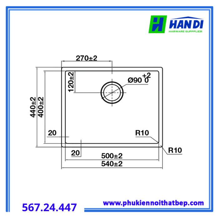 Hafele 567.24.447