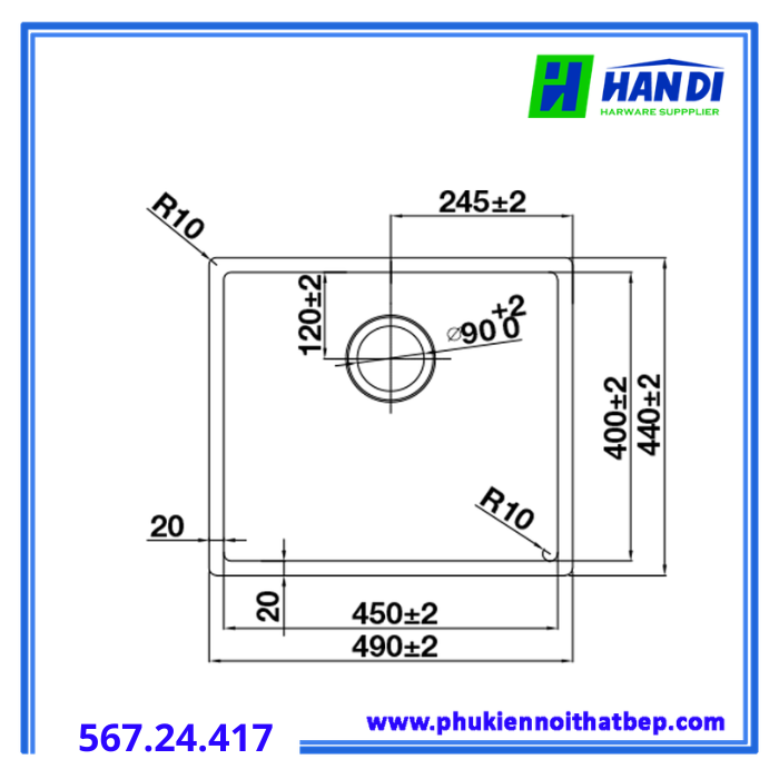 Hafele 567.24.417