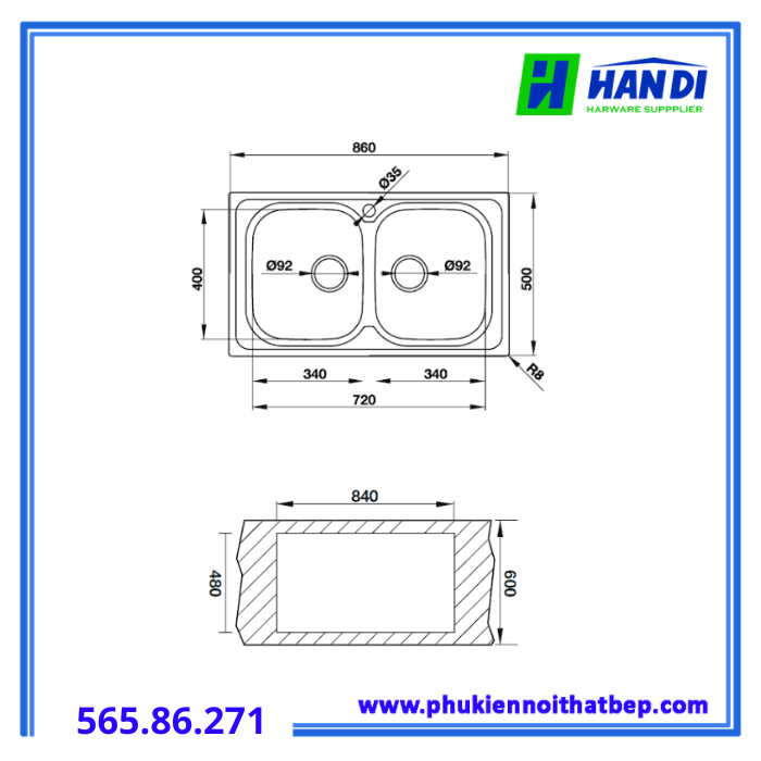 Hafele 565.86.271