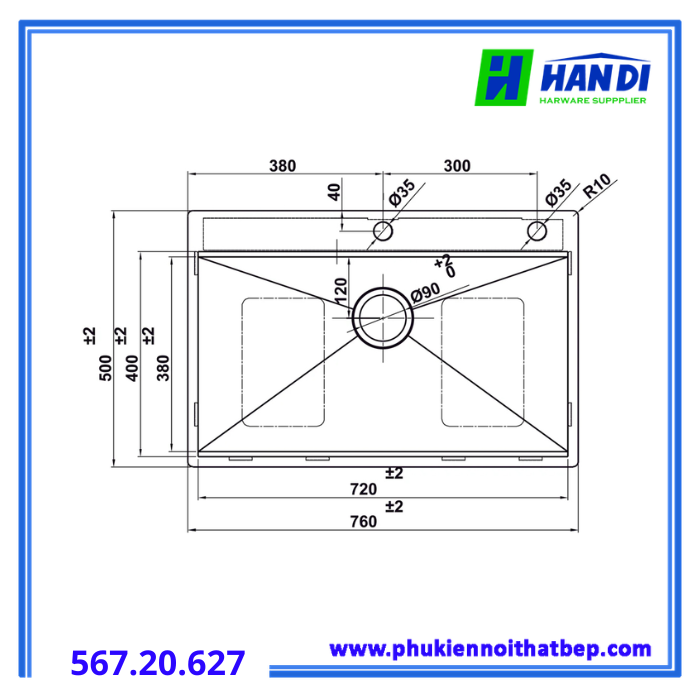 Hafele 567.20.627