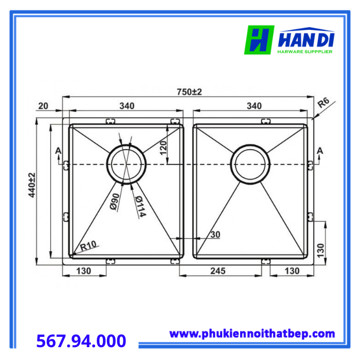 Hafele 567.94.000