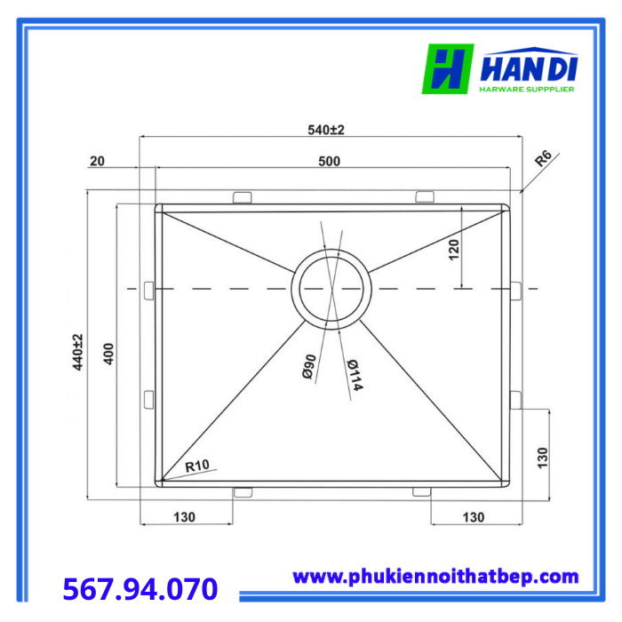 Hafele 567.94.070