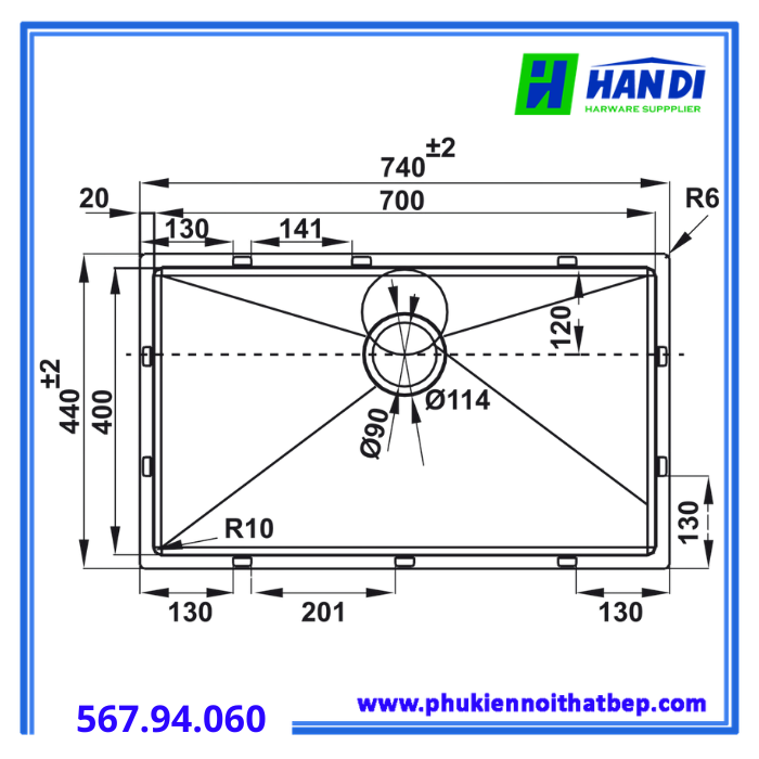 Hafele 567.94.060