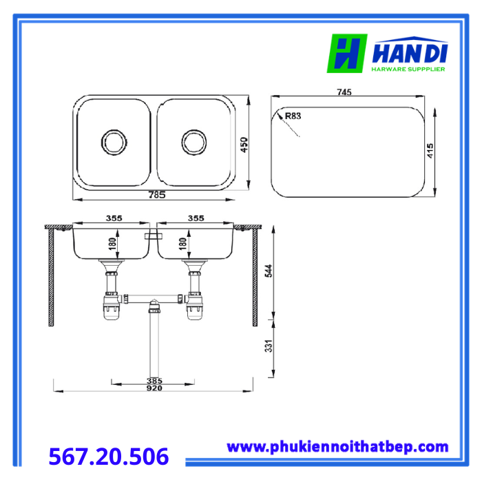 Hafele 567.20.506