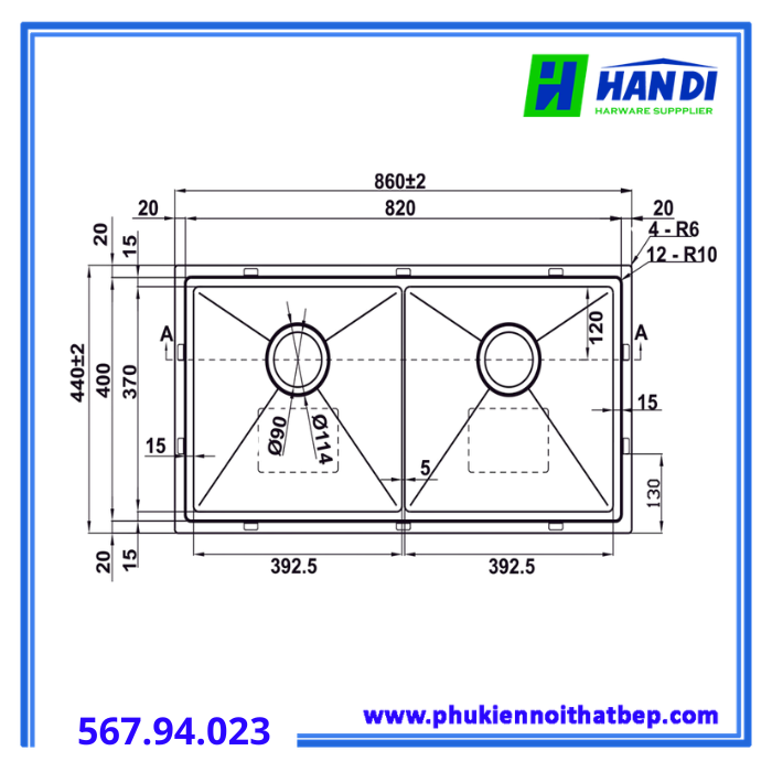 Hafele 567.94.023