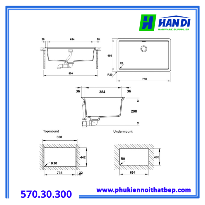 Hafele 570.30.300