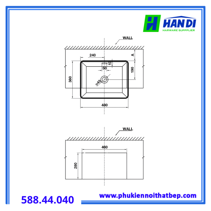 Hafele 588.44.040
