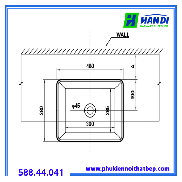 Hafele 588.44.041