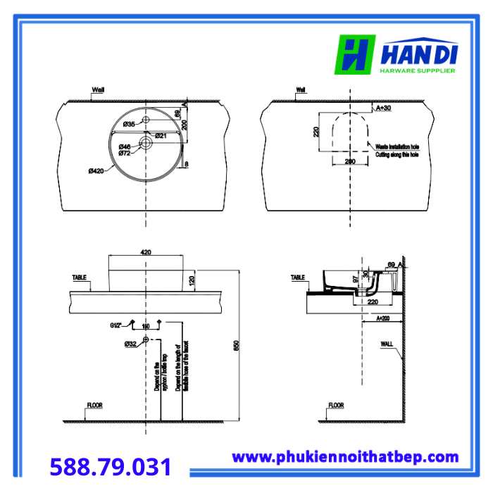 Hafele 588.79.031