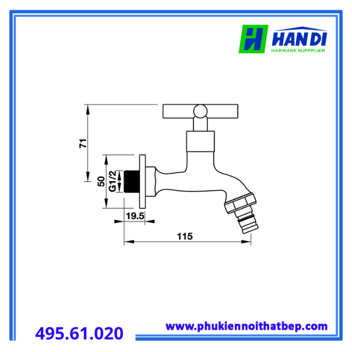 Hafele 495.61.020